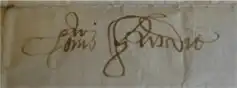 An Example of Hardy's signature
